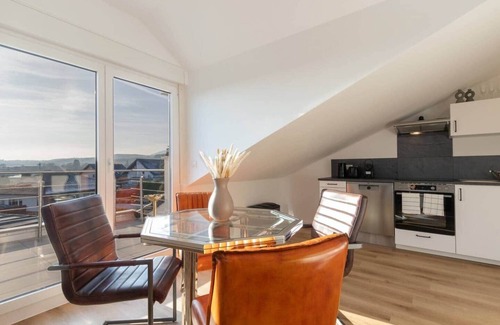 Obermendig Apartment | Apartment close to nature with balcony view
