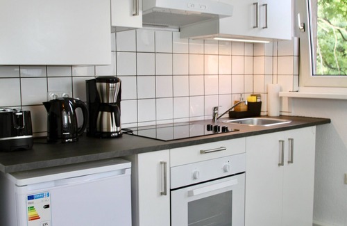 Griesenbruch Apartment | Apartment-Comfort-Private Bathroom-Garden view