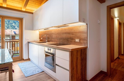 Pinzolo Apartment | Apartment 'Condominio Lucia 12' with Mountain View, Private Terrace and Wi-Fi
