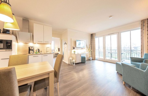 Boergerende-Rethwisch Apartment | Apartment 'Waterkant 2-50' with Sea View, Balcony and Wi-Fi