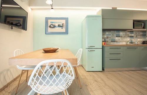 Marina di Campo Apartment | Apartment 'Diamante Blu Mare' with Sea View, Wi-Fi and Air Conditioning