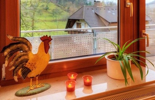 Glottertal Apartment | Apartment 'Dischhansenhof' with Mountain View, Shared Garden and Wi-Fi