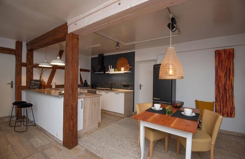Suhl Apartment | Apartment 'Eliese In Suhl' with Private Terrace, Private Garden and Wi-Fi
