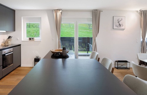 Hofsgrund Apartment | Apartment 'Elmend's Wellnessoase' with Mountain View, Shared Garden and Wi-Fi