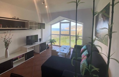 Porto de Espasante Apartment | Apartment with splendid views over the ocean and the beach.