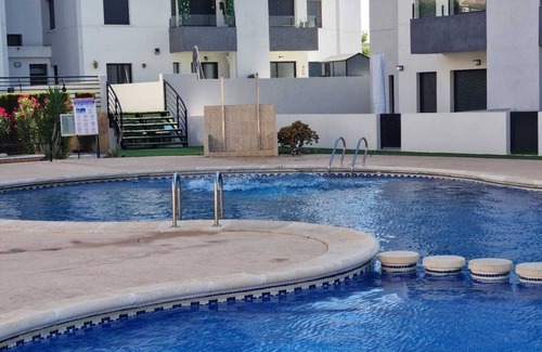 San Miguel de Salinas Apartment | Apartment 'Carpediem in Spanje' with Lake View, Shared Pool and Wi-Fi