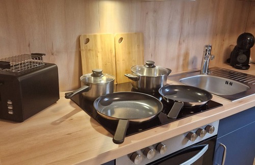 Bad Harzburg Apartment | Apartment Eschenweg incl. balcony with garden view, bed linen and towels