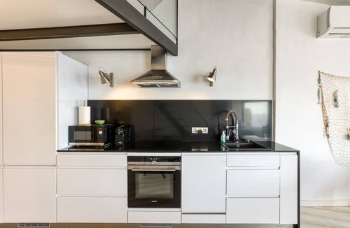 Aiguablava Apartment | Apartment 'Exclusivo Loft En Cap Sa Sal' with Sea View, Wi-Fi and Air Conditioning