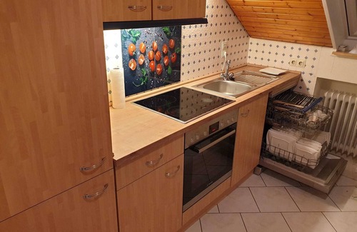 Zell am Harmersbach Apartment | Apartment 'Fewo - Dachgeschoss' with Mountain View, Balcony and Wi-Fi