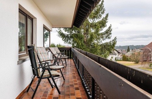 Grafenhausen Apartment | Apartment 'Ferienwohnung Frische Brise' with Mountain View, Balcony and Wi-Fi