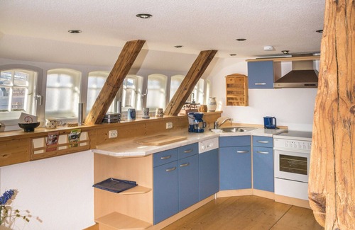 Waltersdorf Apartment | Apartment 'Ferienwohnung Am Heideborn' with Mountain View, Shared Garden and Wi-Fi