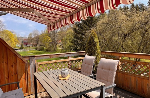 Tanne Apartment | Apartment 'Ferienwohnung Hexenstube 2' with Balcony and Wi-Fi