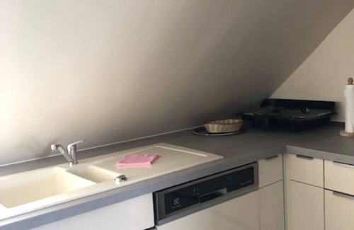 Husby Apartment | Apartment 'Ferienwohnung Moin-moin-husby' with Shared Terrace, Shared Garden and Wi-Fi