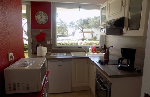 Saint-Palais-sur-Mer Apartment | Apartment with sea view and Nauzan beach