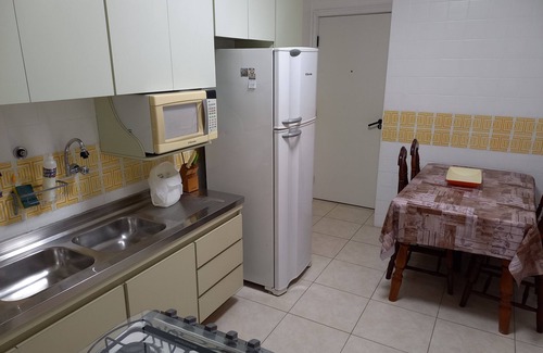 Jardim Centenario Apartment | Apartment Guarujá Enseada 3 Bedrooms 08 People