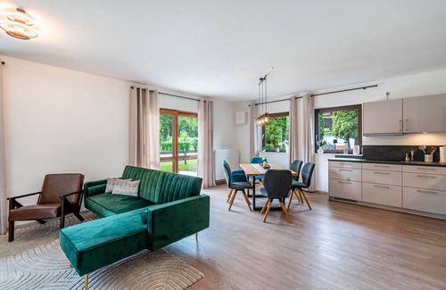 Inzell Apartment | Apartment 'Haus Katharina 2' with Mountain View, Private Terrace and Wi-Fi