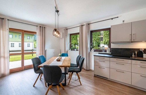 Inzell Apartment | Apartment 'Haus Katharina 2' with Mountain View, Private Terrace and Wi-Fi