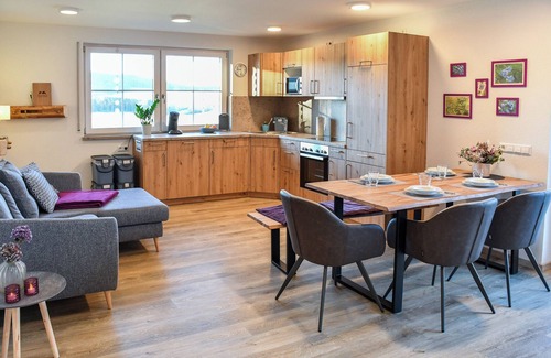 Lauterbach Apartment | Apartment 'Heidelbeere' with Shared Terrace, Shared Garden and Wi-Fi