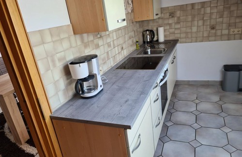 Gemunden Apartment | Apartment Hessenblick - 2 bedroom apartment, shower and bath, WC,