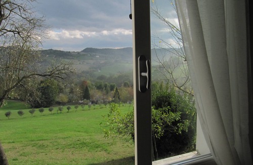 Salsomaggiore Terme Apartment | Apartment in a country house with a wonderful view over the hills