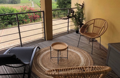 Saint-Benezet Villa | Apartment in house with swimming pool The Terraces of the Vineyard