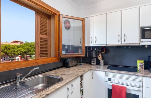 Portocolom Apartment | Apartment in Jardin del Rey with pool and beach 100m away