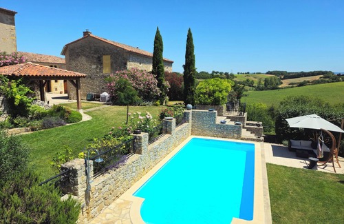 Mouzens Apartment | Apartment in renovated Chateau with private terrace.