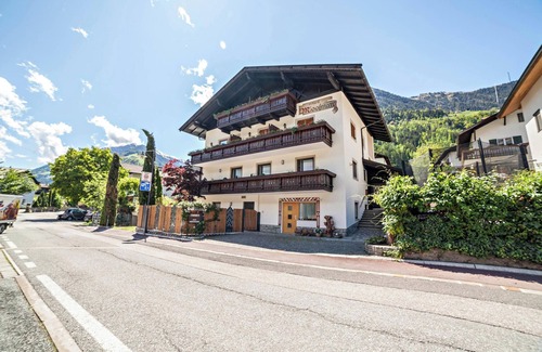 San Martino in Passiria Apartment | Apartment "Moosmair 4" with Mountain View, Fireplace, Wi-Fi, Balcony & Garden