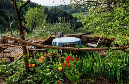 Freiamt Apartment | Apartment 'Jolly Joker' with Mountain View, Private Garden and Wi-Fi