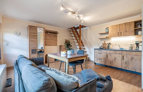 Schmogrow Apartment | Apartment 'Kornblume' with Shared Garden, Balcony and Wi-Fi