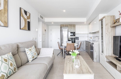 Canet de Berenguer Apartment | Apartment 'Lopimar Playa Canet' with Sea View, Wi-Fi and Air Conditioning