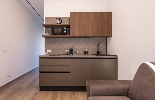 Capo d'Orlando Apartment | Apartment 'La Brisa Apartments - Scirocco' with Mountain View, Wi-Fi and Air Conditioning