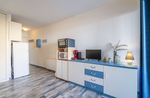Le Barcares Apartment | Apartment 'La Grande Plage' with Sea View and Wi-Fi