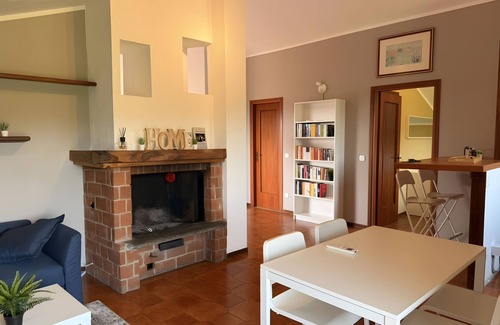 Cassinasco Apartment | Apartment 'La Terrazza' with Mountain View, Wi-Fi and Air Conditioning