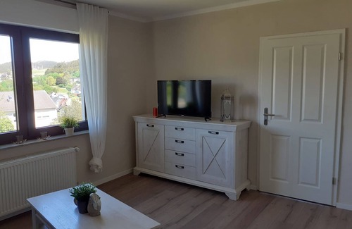 Hoppecke Apartment | Apartment Landblick, 48sqm, 1 bedroom, 1 living/bedroom, 2 persons additional persons on request