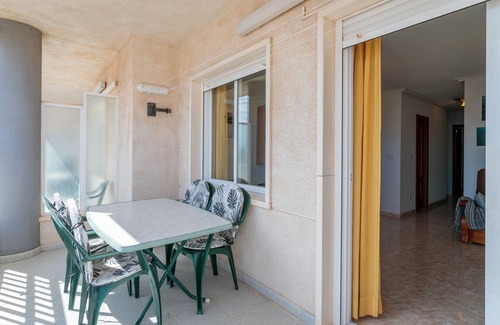 Santa Pola Apartment | Apartment 'Lidia En Santa Pola' with Sea View, Wi-Fi and Air Conditioning