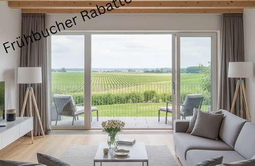 Niederemmel Apartment | Apartment - Loft Apartment, 160 qm², balcony, parking lot, modern, up to 8 pers.