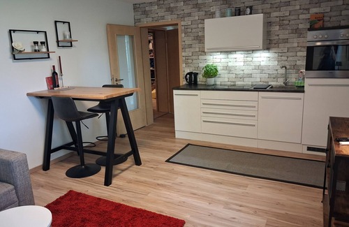 Sigmarszell Apartment | Apartment 'Lounge' with Mountain View, Private Terrace and Wi-Fi