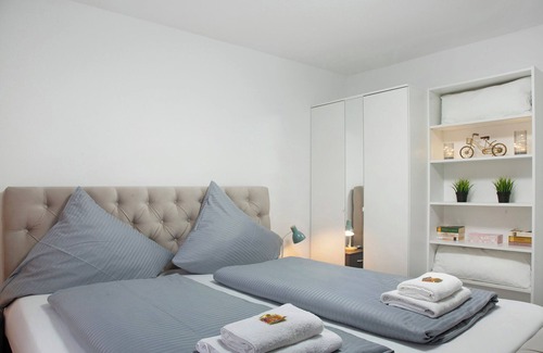 Neuburg Apartment | Apartment 'Modern Apartments Neuburg 6 - New' with Balcony and Wi-Fi
