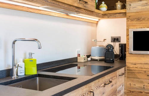 Campitello di Fassa Apartment | Apartment 'Mia' with Mountain View, Private Terrace and Wi-Fi