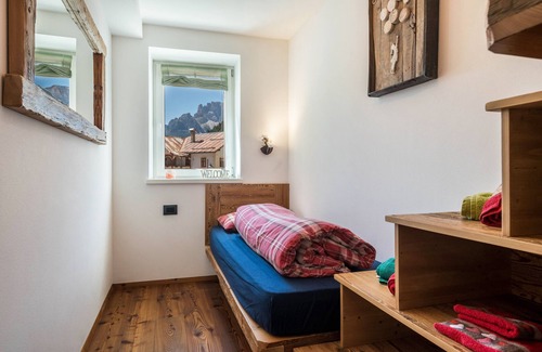 Campitello di Fassa Apartment | Apartment 'Mia' with Mountain View, Private Terrace and Wi-Fi