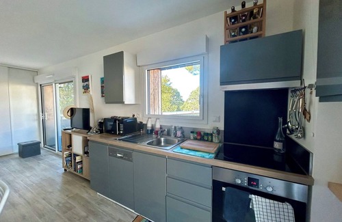 Saint-Marc-sur-Mer Apartment | Apartment 'Ma Mika - Appartement Proche Mer' with Balcony and Wi-Fi
