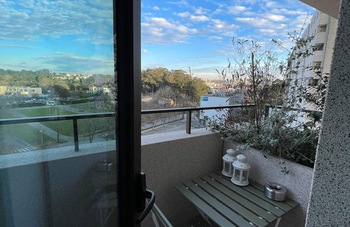 Leca da Palmeira Apartment | Apartment 'Magnólia 75' with Shared Garden, Balcony and Wi-Fi