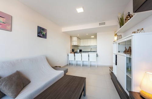 Mojacar Apartment | "Apartment Mojácar - Big terrace" with Sea View, Mountain View, Pools, Wi-Fi, A/C, Terrace & Garden