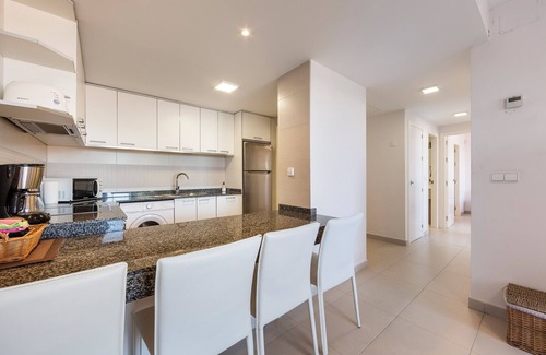 Mojacar Apartment | "Apartment Mojácar - Big terrace" with Sea View, Mountain View, Pools, Wi-Fi, A/C, Terrace & Garden