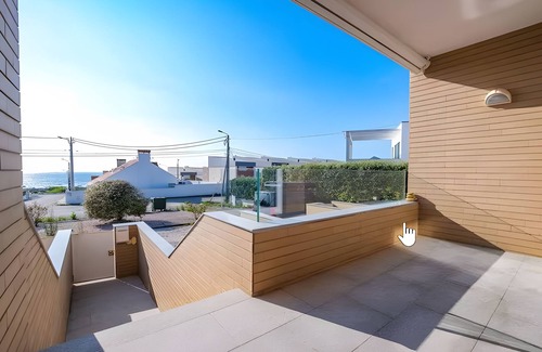Caminha Apartment | Apartment 'Moledo With Private Pool A' with Sea View, Private Pool and Wi-Fi