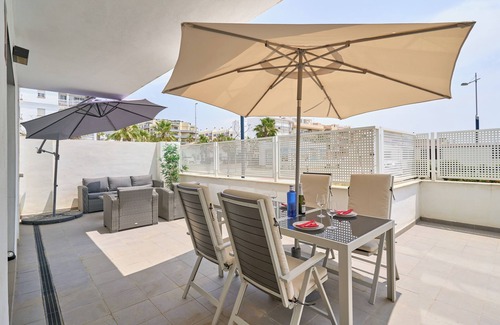 El Morche Apartment | Apartment 'Morning Sun Duna 1' with Sea View, Wi-Fi and Air Conditioning