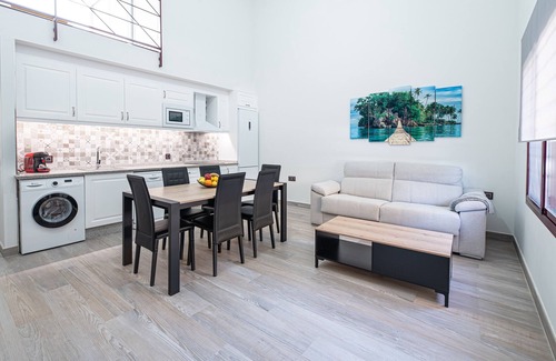 Isla Cristina Apartment | Apartment "Ocean Suites A6" with Terrace and Wi-Fi