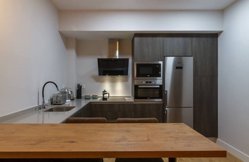 Bilbao la Vieja Apartment | Apartment overlooking the estuary in Bilbao la Vieja