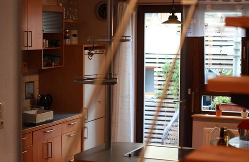 Ubstadt-Weiher Apartment | Apartment-Private Bathroom-Balcony-EG